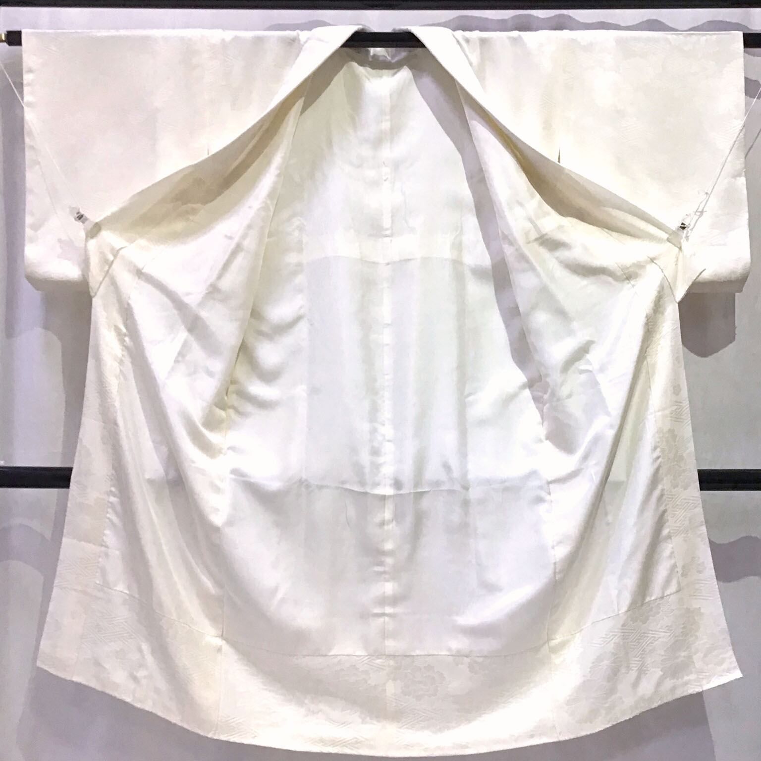 着物 襦袢 正絹 白地 No.200701-1124 梱包サイズ60