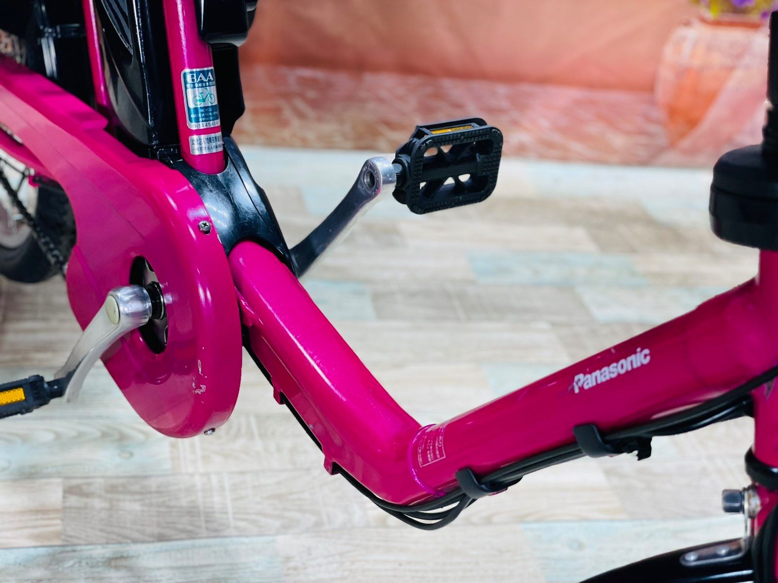 超お得⭐️パナソニックギュット！人気モデル子供乗せ電動アシスト自転車Y1813 3人乗り用チャイルドシート付きギュット・クルームR・DX