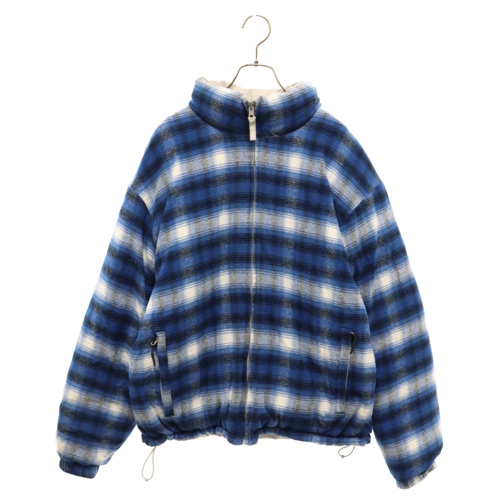 SUPREME (シュプリーム) 22AW Flannel Reversible Puffer Jacket 