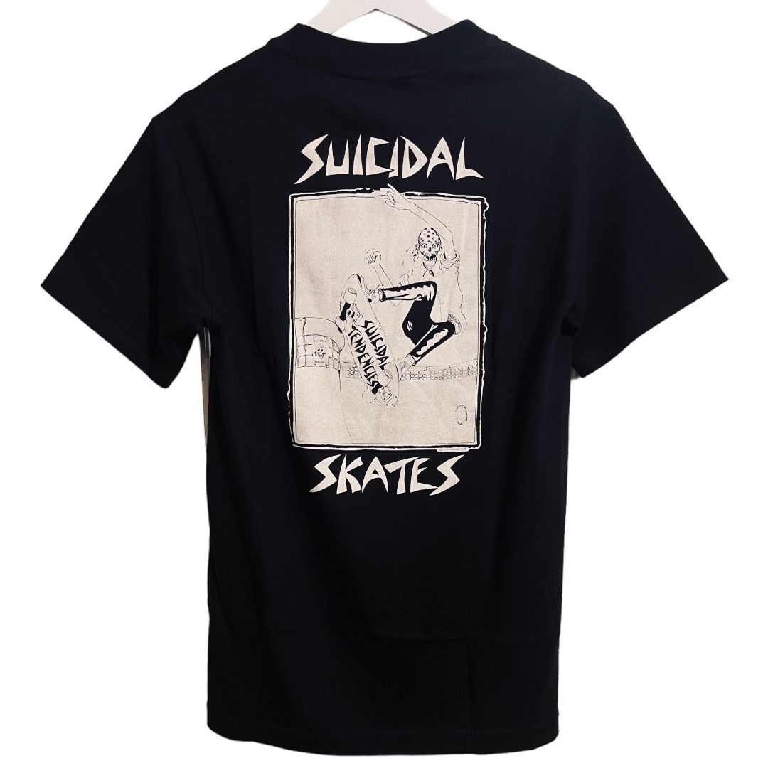 SUICIDAL Tシャツ　MADE USA企画　Sサイズ SUICIDAL SKATES ブラック Tシャツ S MADE IN Mexico 着用感なし