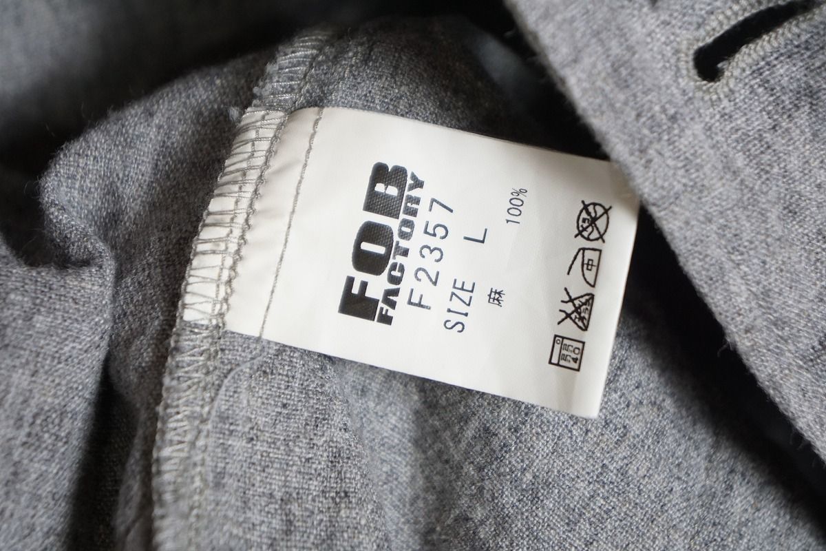 FOB FACTORY ハンティングジャケット ウール ネイビー M FOB FACTORY