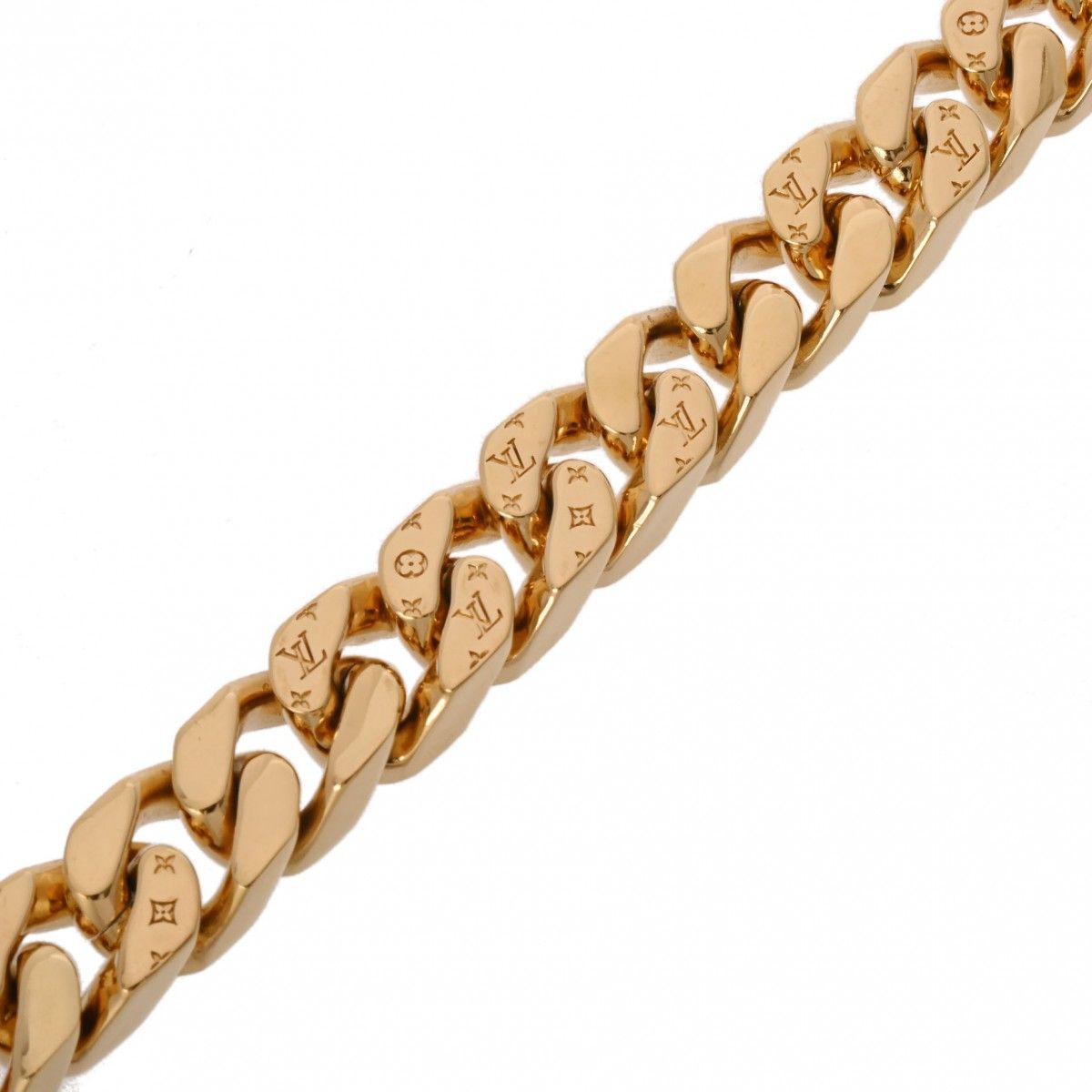 ルイヴィトン ブラスレ チェーンリンクス ゴールド金具 M00305 メンズ 