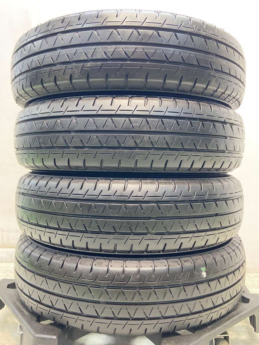145/80R12 80/78LT nヨコハマ ブルーアースVAN RY55 n中古タイヤ サマータイヤ 4本セットn s12240328026