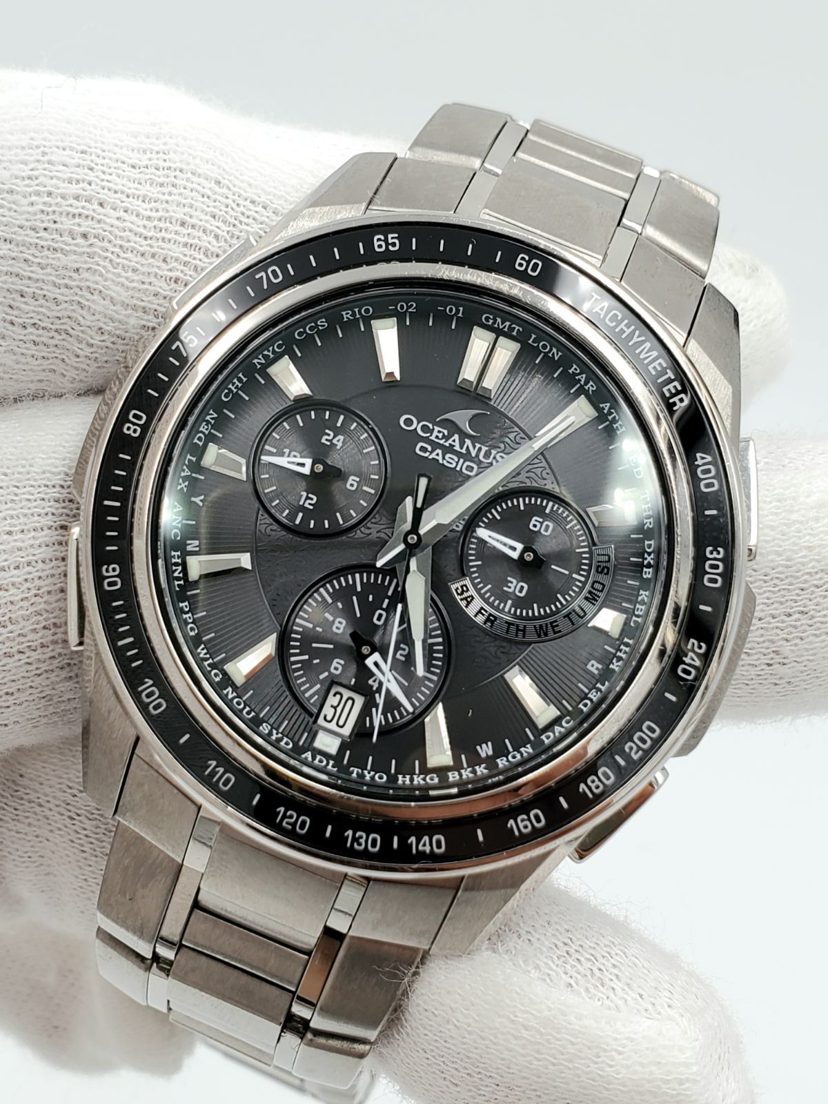 腕時計(アナログ)カシオ オシアナス マンタ OCW-S1050J-1AJF タフ ...