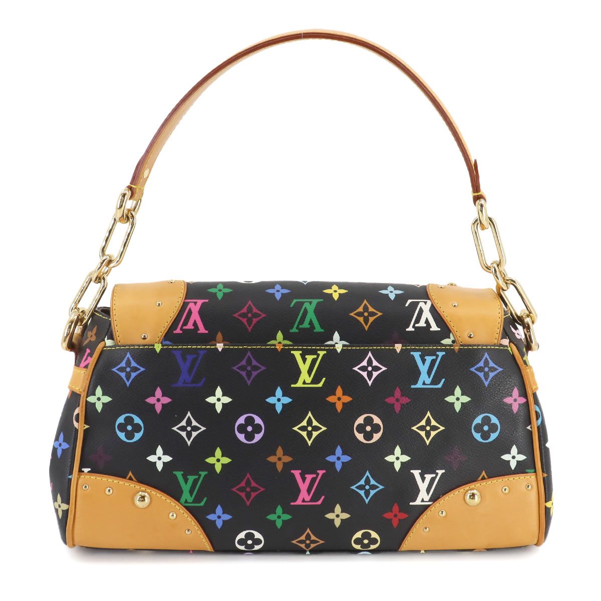 ルイ ヴィトン LOUIS VUITTON モノグラム マルチカラー ビバリー MM ショルダー バッグ ノワール M40204 90246649 -  メルカリ