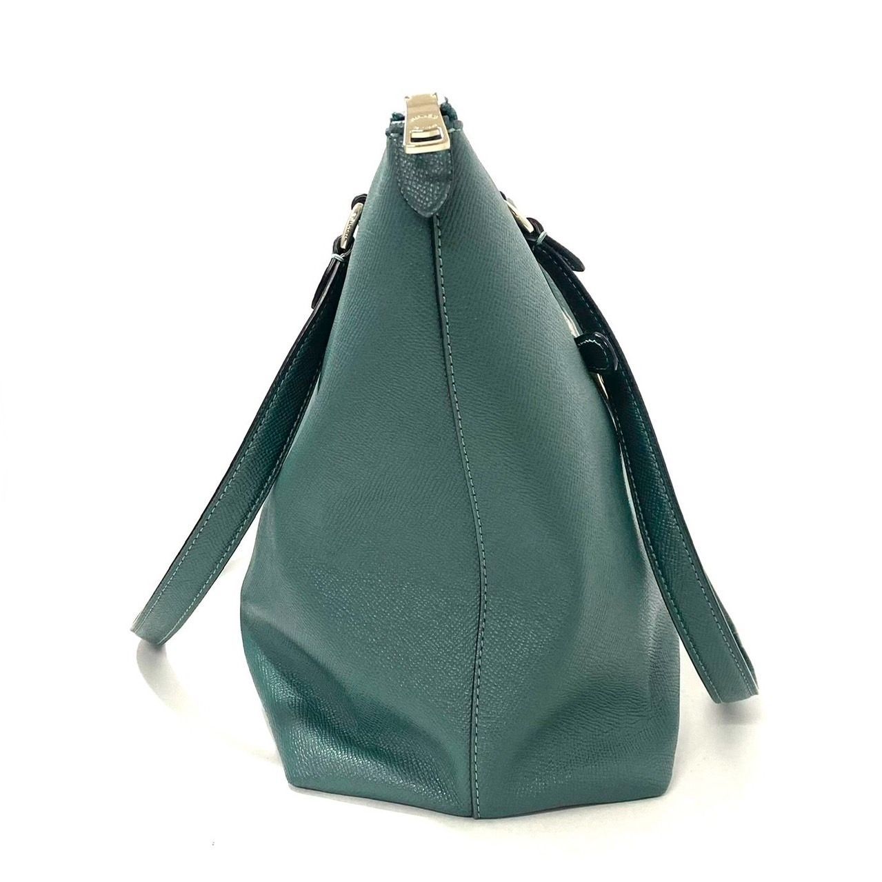 COACH】79608 ギャラリー トートバッグ レザー グリーン/緑 ビジネス 