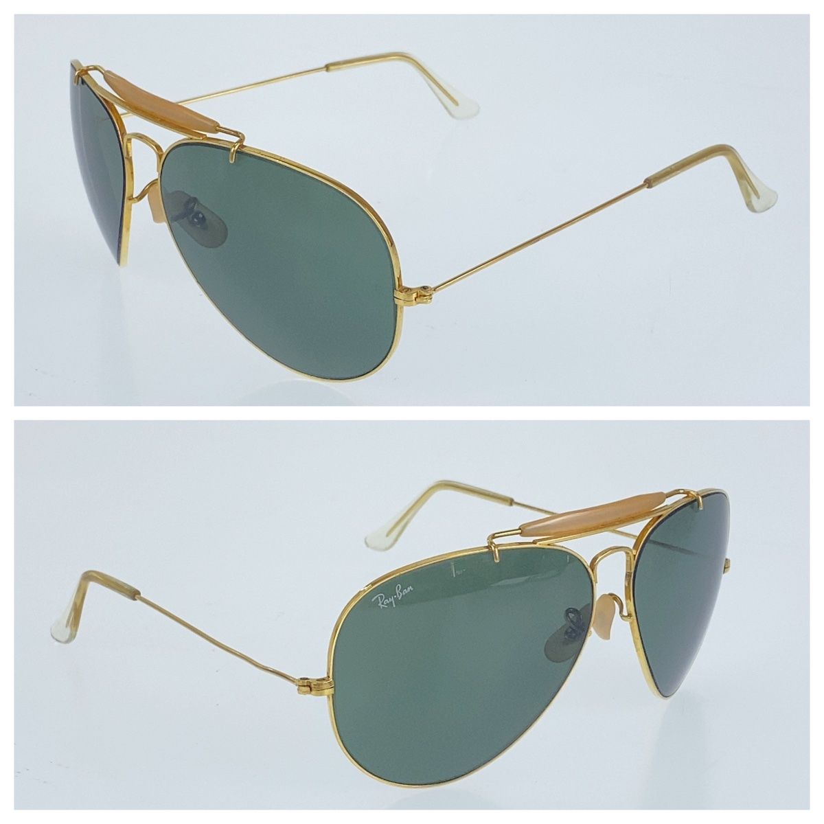 Ray-Ban レイバン サングラス USA B&L ゴールド ケース付 超レア RayBan レイバン サングラス B&L Ray-Ban USA - メルカリ