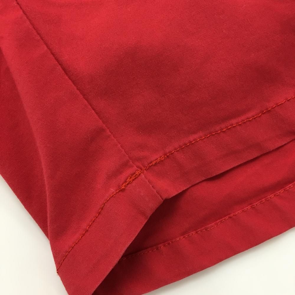 マンシングウェア ショートパンツ レッド 複数ポケット