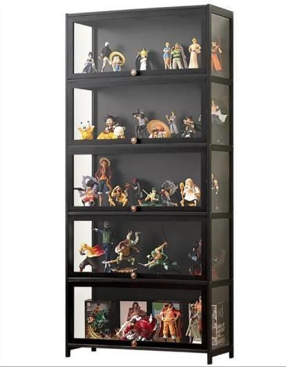 ラック ガラス棚