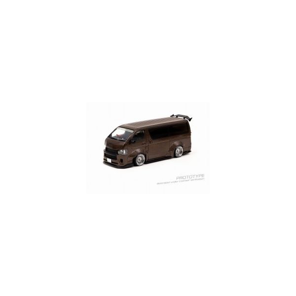 7営業日以内発送 ティーケー プランニング 9681015722968 T43－024－BRN ターマックワークス 1 43 Toyota Hiace Widebody Brown 沖縄離島販売不可