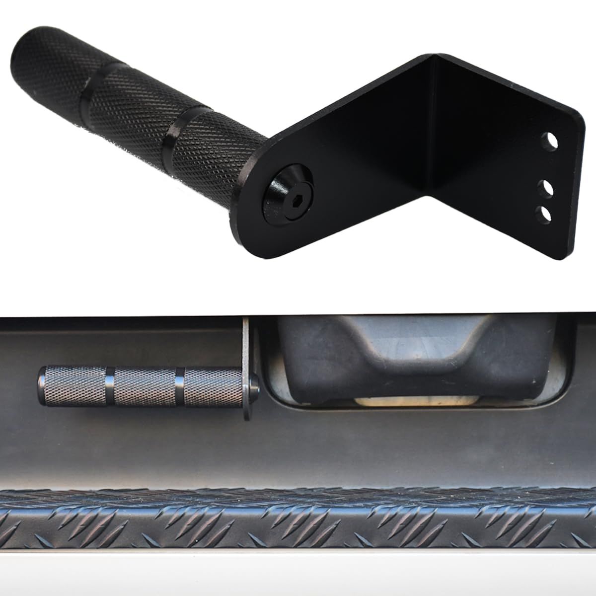 迅速発送 East field リアゲート開閉アシストグリップ ライトタイプ ハイエース200系 レジアスエース 標準|ワイドボディ対応 スーパーGL|DX 4型～8型 ワゴン車取付不能 ブラック