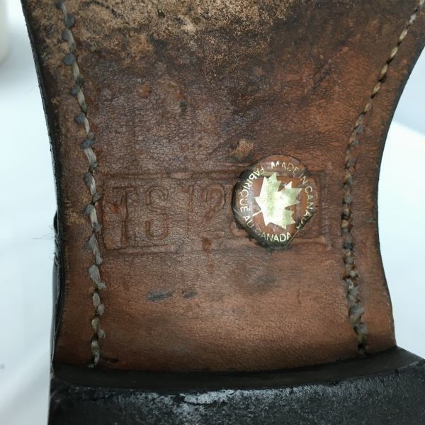 試着交換OK！50sVintage 1952 カナダ製 フエルトタン サービスシューズ
