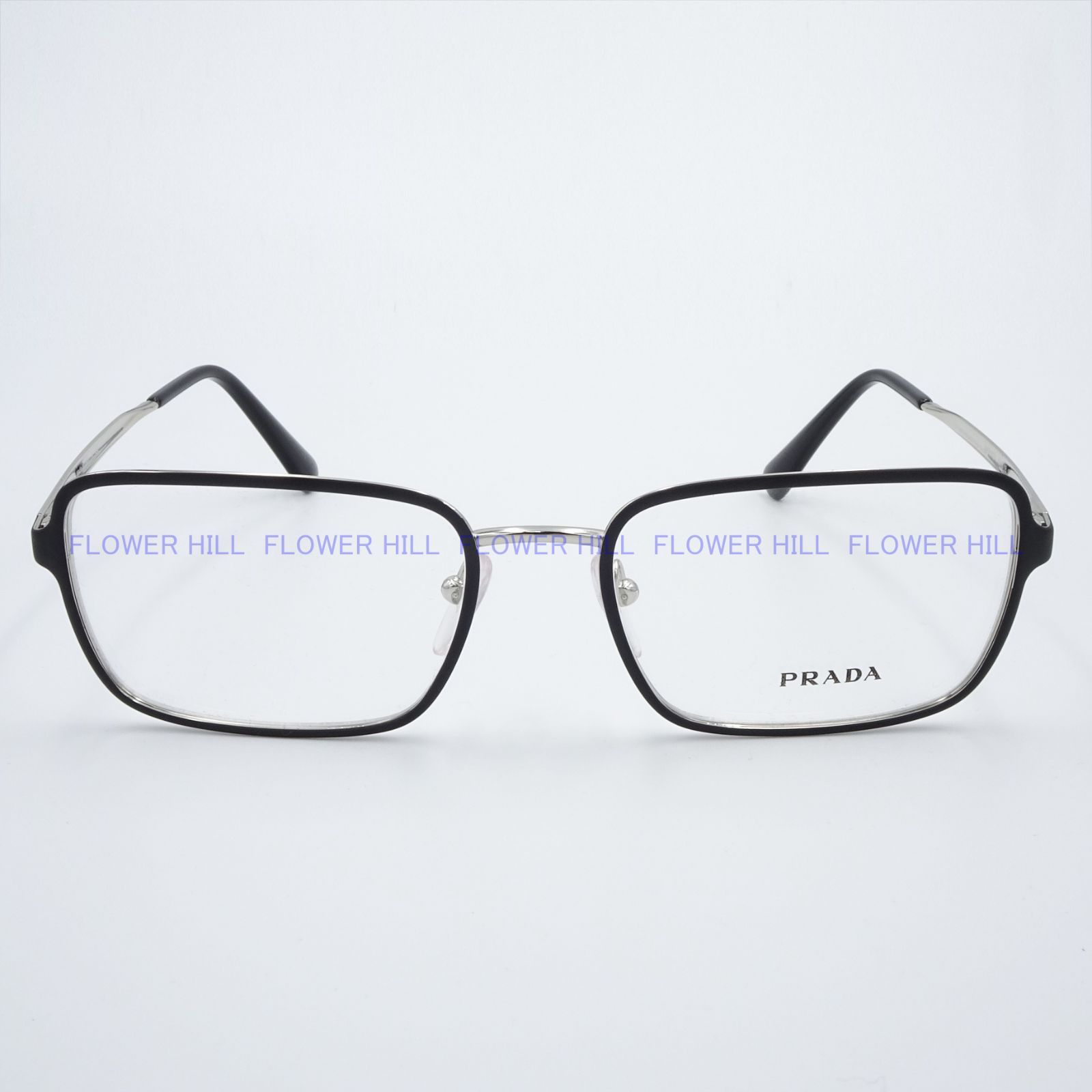 PRADA プラダ メガネ フレーム VPR57X 524-1O1 スクエア マット 