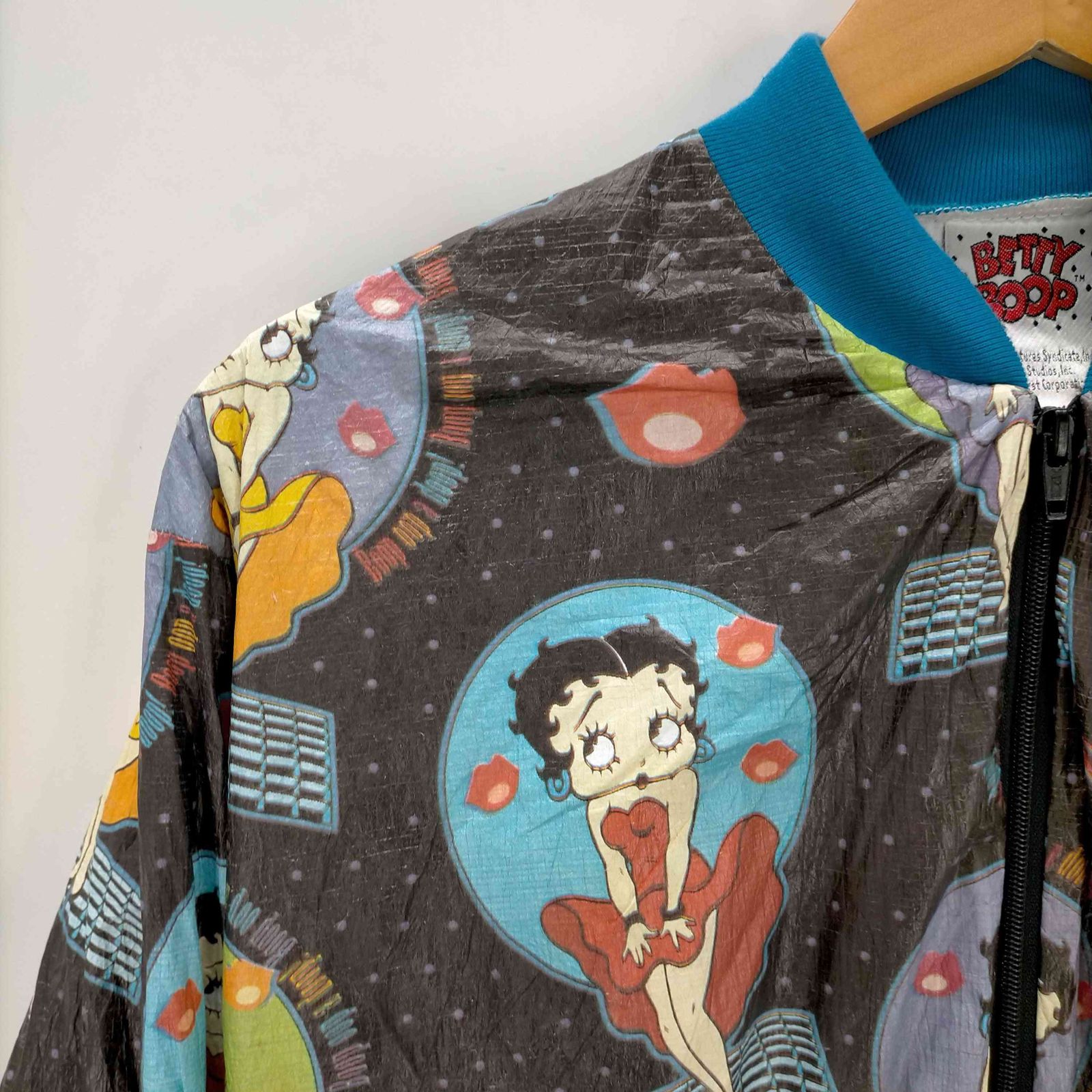 ベティー BETTY BOOP 90S 総柄 キャラクター ペーパージャケット