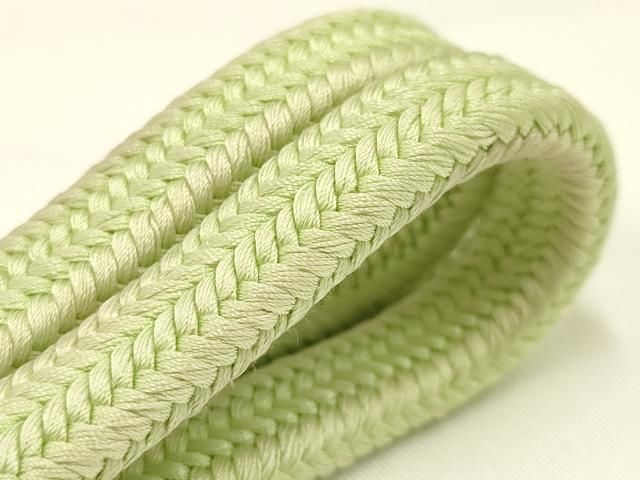 平和屋着物● 上 有職組紐道明 帯締め 冠組 若菜色 宮内庁御用 国立博物館御用 東京芸術大学御用 AABB3748ay