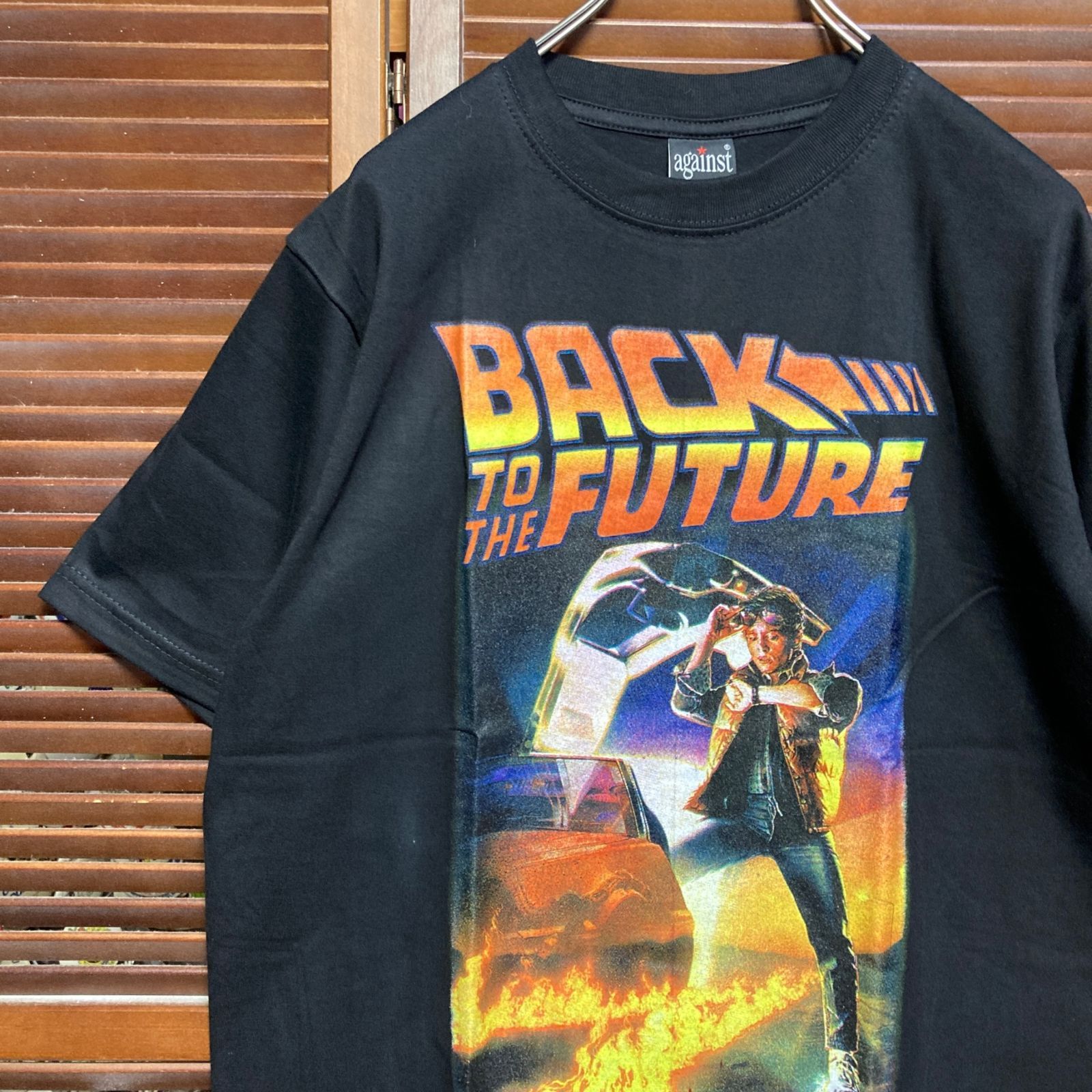古着 90s バックトゥーザフューチャー 半袖 シャツ ムービー 映画ブラック④ 72fed0584c460207ffe0f84eb047a4