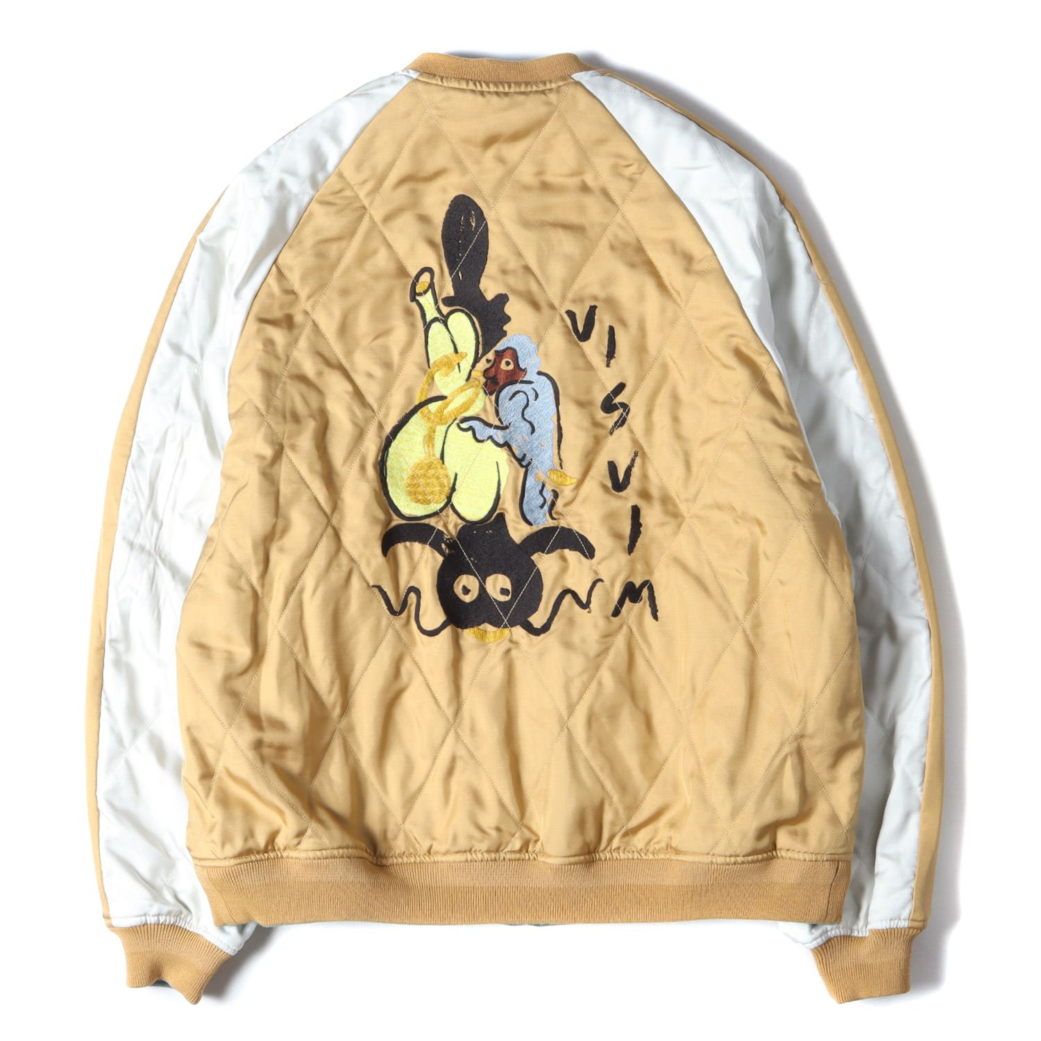 新品 visvim ビズビム 受注限定 シルク リバーシブル スーベニア