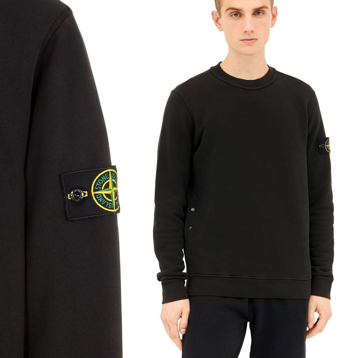 44 STONE ISLAND ストーンアイランド 811561241 V0129 ブラック