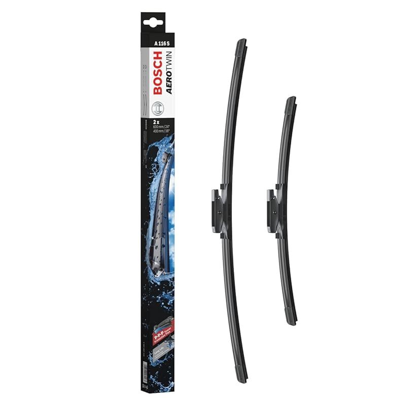 BOSCH ボッシュ 輸入車用 フラットワイパーブレード エアロツイン車種 600|400mm A116S