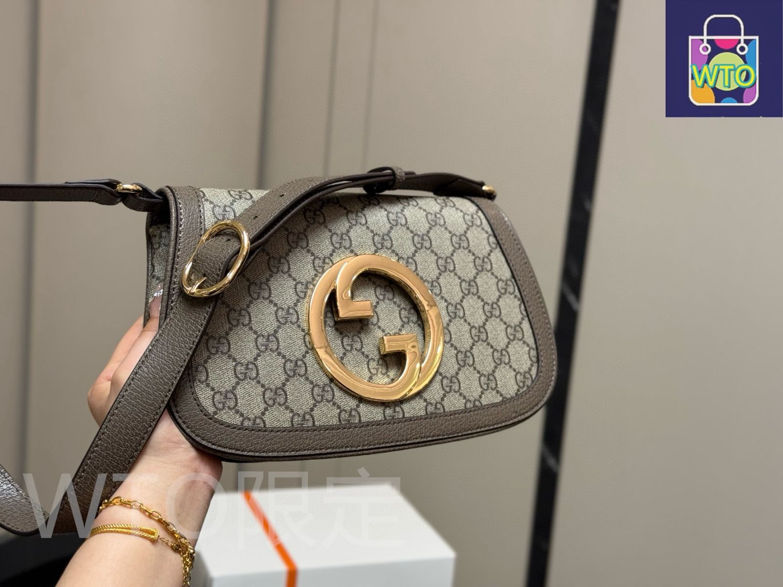 早い者勝ち【新品未使用】グッチ　ブロンディ　ショルダー　ハンドバッグ　GG ロゴ Gucci グッチ ブロンディ ショルダーバッグ | ニュートラル