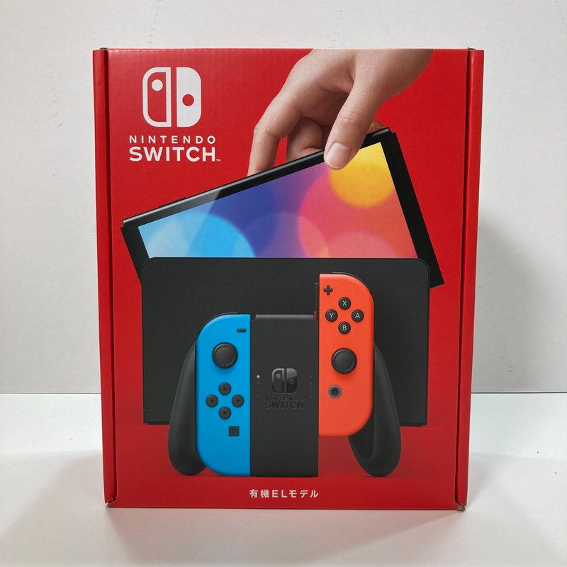 ♥ Nintendo Switch ニンテンドー スイッチ 本体 有機ELモデル Joy-Con L ネオンブルー R ネオンレッド 034-250919-mh-08-fuz