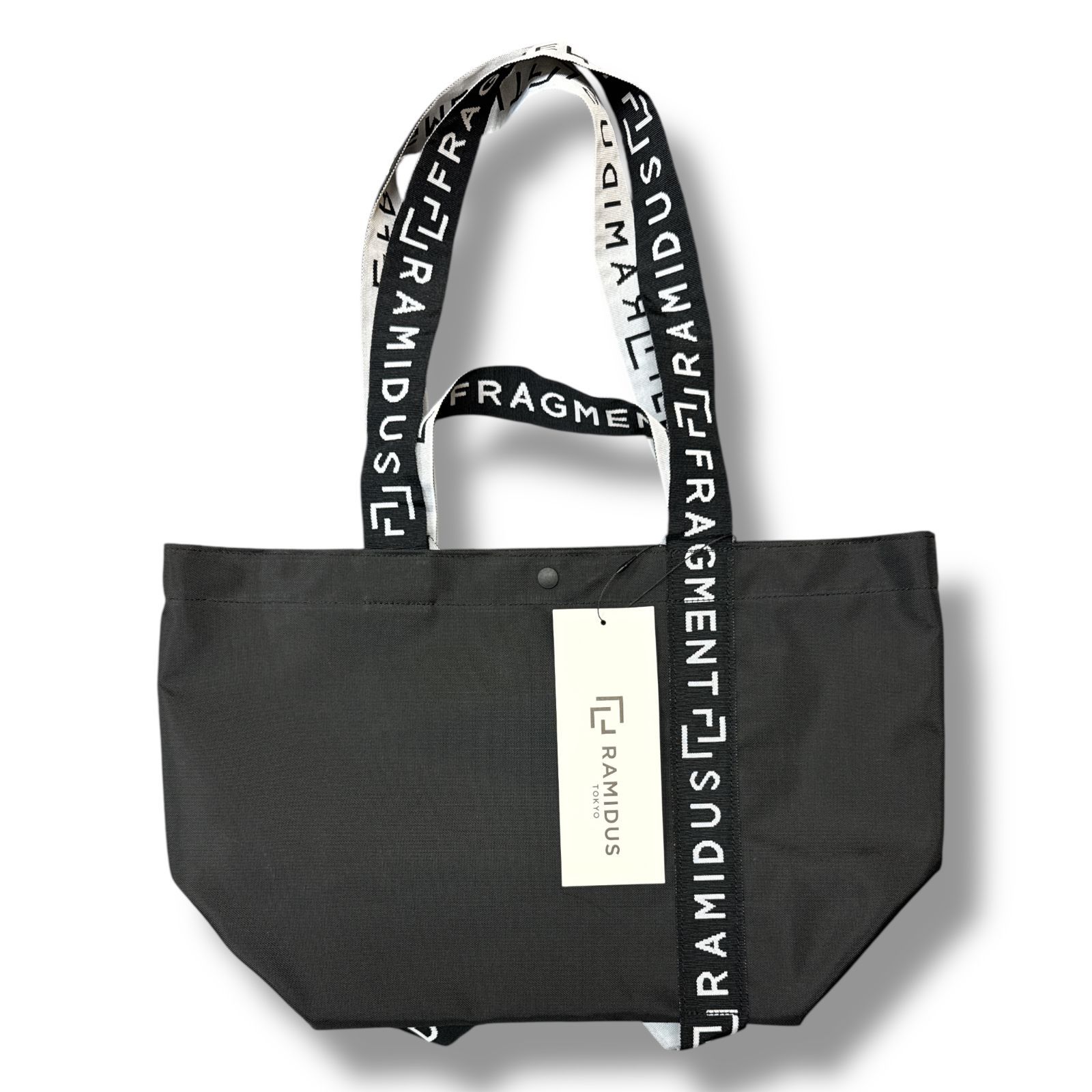 参考上代11000円 未使用品 fragment design × RAMIDUS SQUARE TOTE BAG 