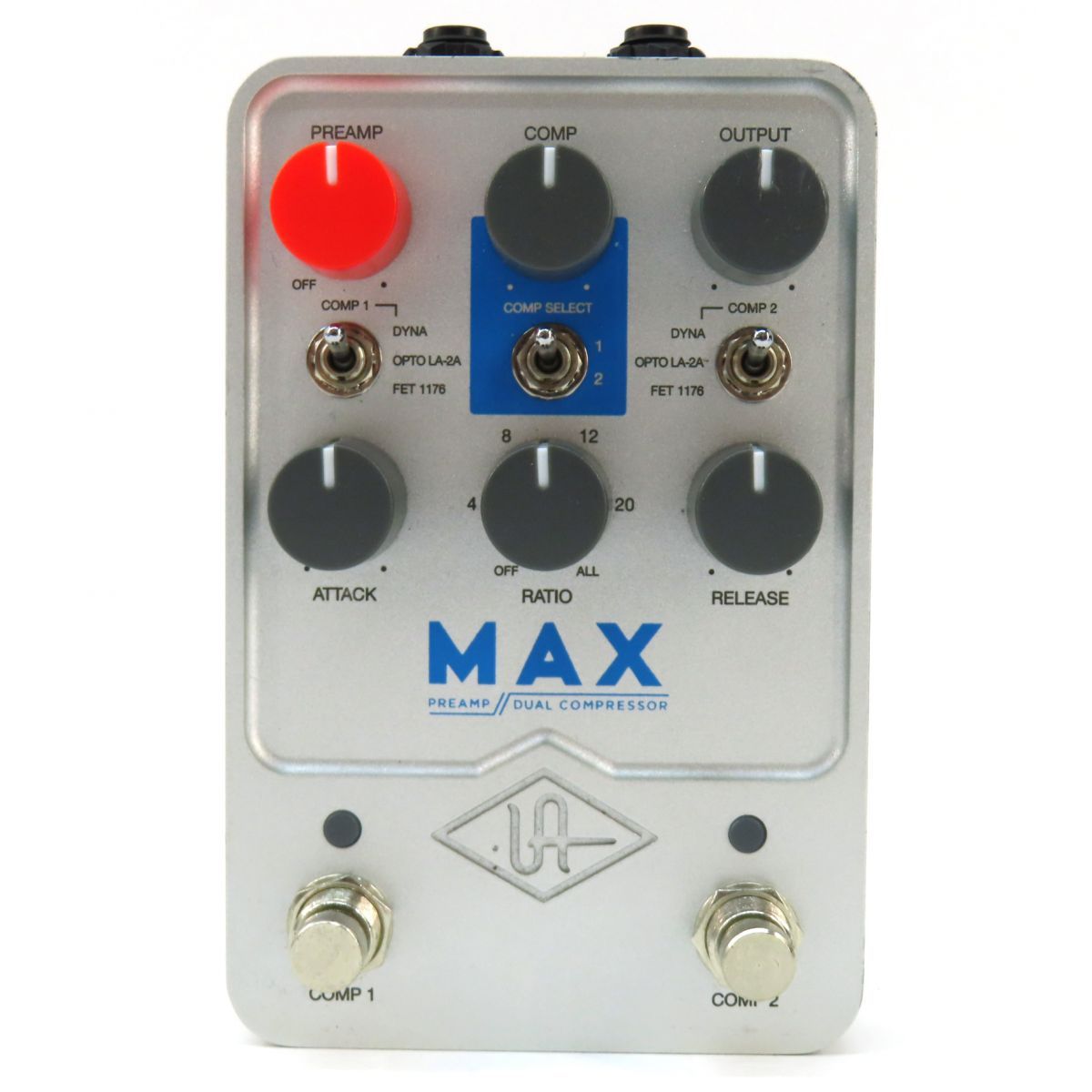 Universal Audio ユニバーサルオーディオ UAFX MAX Preamp＆Dual Compressor ギター用 エフェクター プリアンプ ※中古