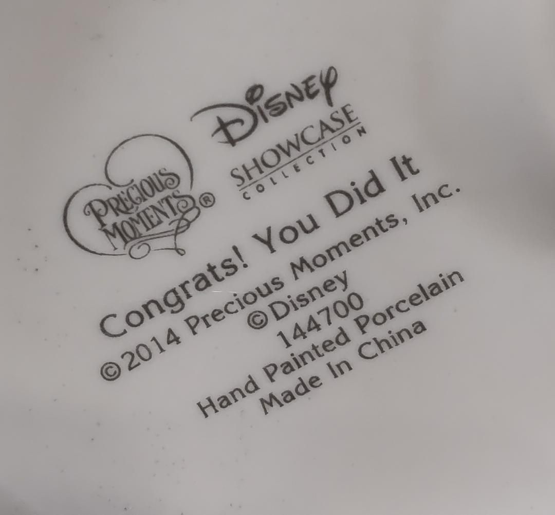 大特価プレシャスモーメント＆ディズニー限定品ミニーおめでとうセラミック