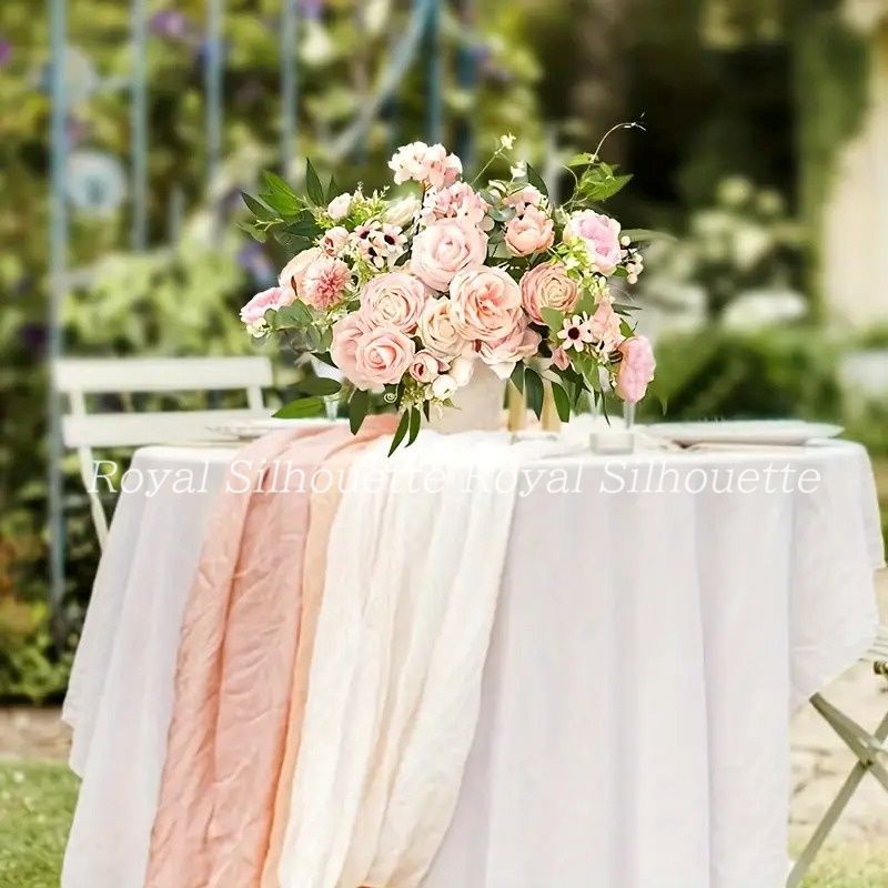 フラワーデコレーション インテリア ピンク フラワー 花 リース 花束 フェイクフラワー 壁掛け ウェディング 前撮り 花嫁 造花 豪華 ガーリー 装飾品 壁掛け 結婚式 前撮り お洒落 二次会 披露宴 海外挙式 YUZUMIYA_COM