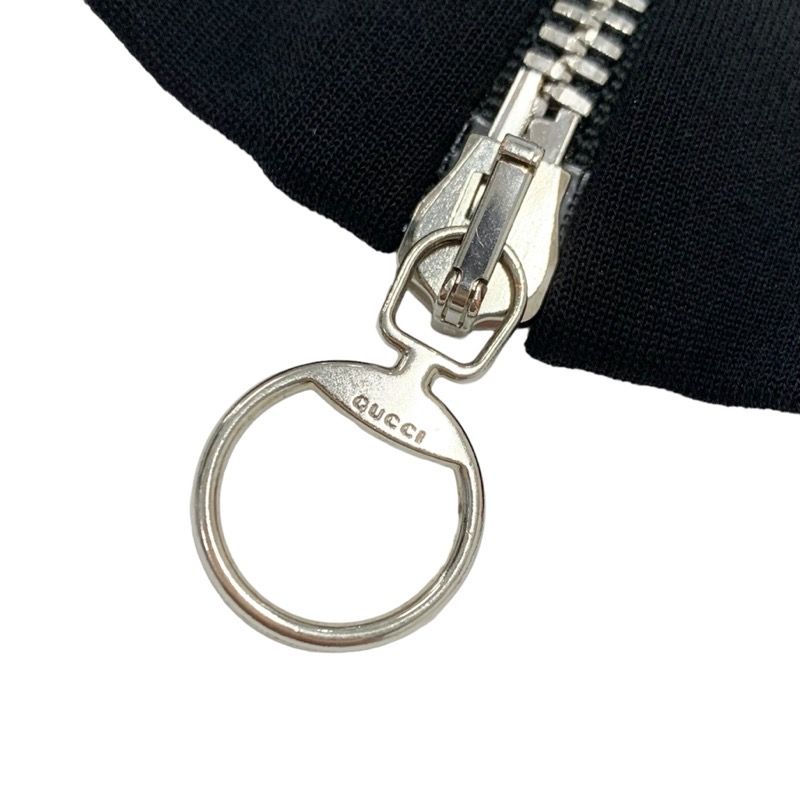 グッチ GUCCI ワンピース レーヨン ブラック フリル ノースリーブ