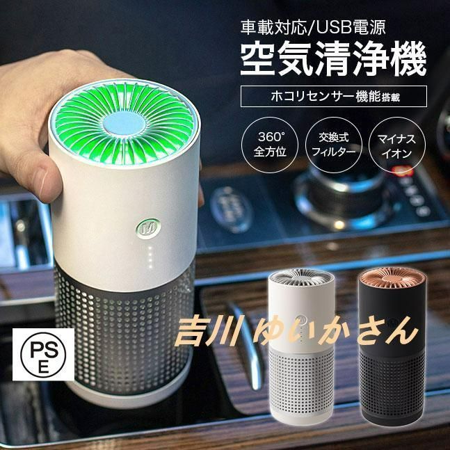 空気清浄機 小型 卓上 2025 おすすめ ウイルス対策 マイナス