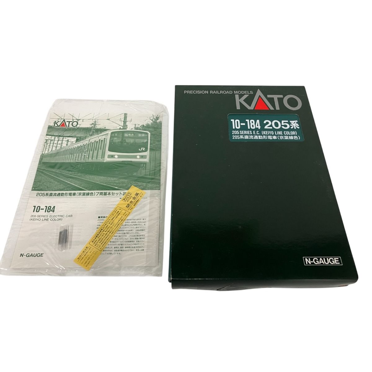 KATO 10-184 205系 直流通勤形電車 京葉線色 鉄道模型 Nゲージ