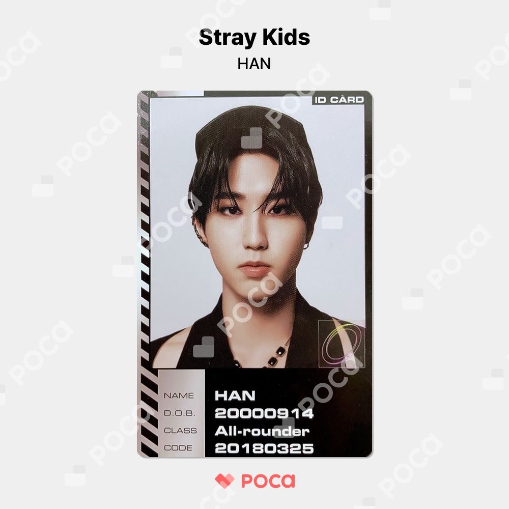 Stray kidsスキズ　ハン　oddinary subk トレカ straykids ハン スキズ トレカ ODDINARY アルバム 公式 トレカ
