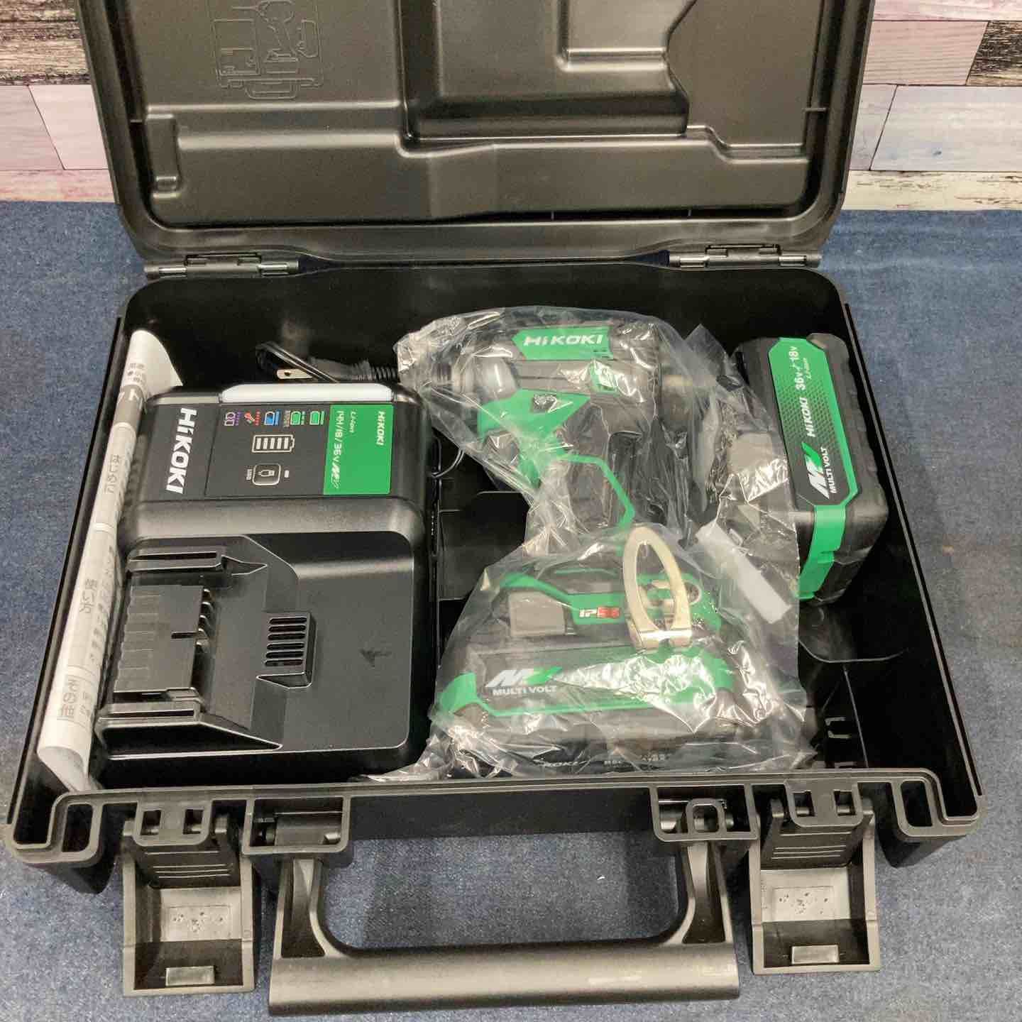 ハイコーキ HIKOKI 旧 日立工機 コードレスインパクトドライバー WH18DC 2XPZ アグレッシブグリーン 八潮店