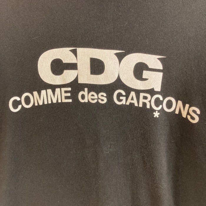CDG コムデギャルソン パーカー ブラック SZ-T001 XXL☆CDG コムデギャルソン パーカー 黒☆①