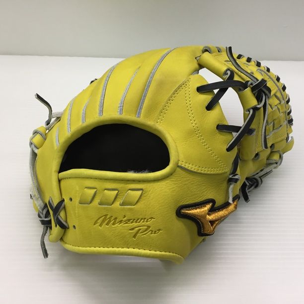 中古品 ミズノ mizuno ミズノプロ 軟式 内野手用グローブ 1AJGR27203