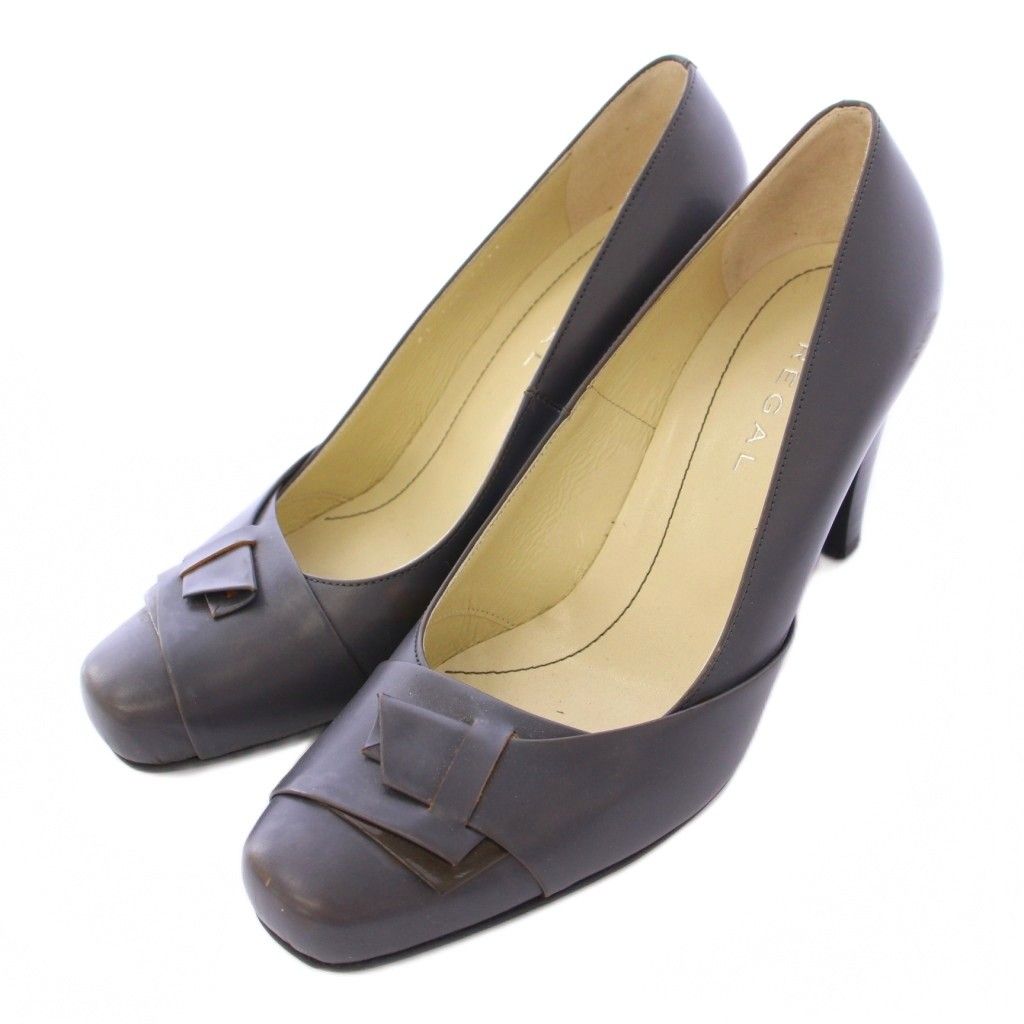 REGAL リーガル 23cm パンプス レザー 茶系 ハイエンドモデル REGAL (Women/Men) / リーガル TOP | ファッション・服 | 三越