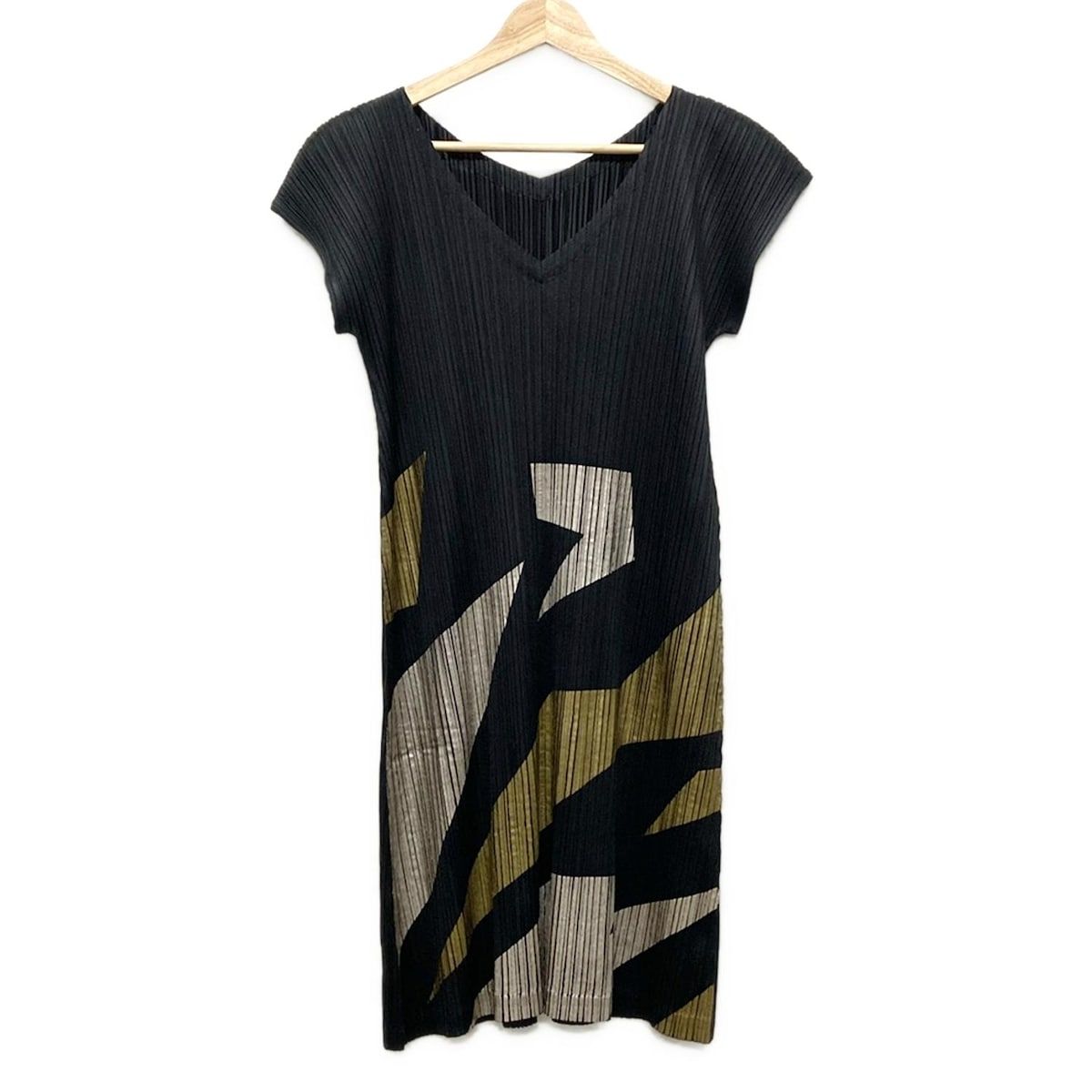 プリーツプリーズ PLEATS PLEASE チュニック サイズ3 L アイボリー