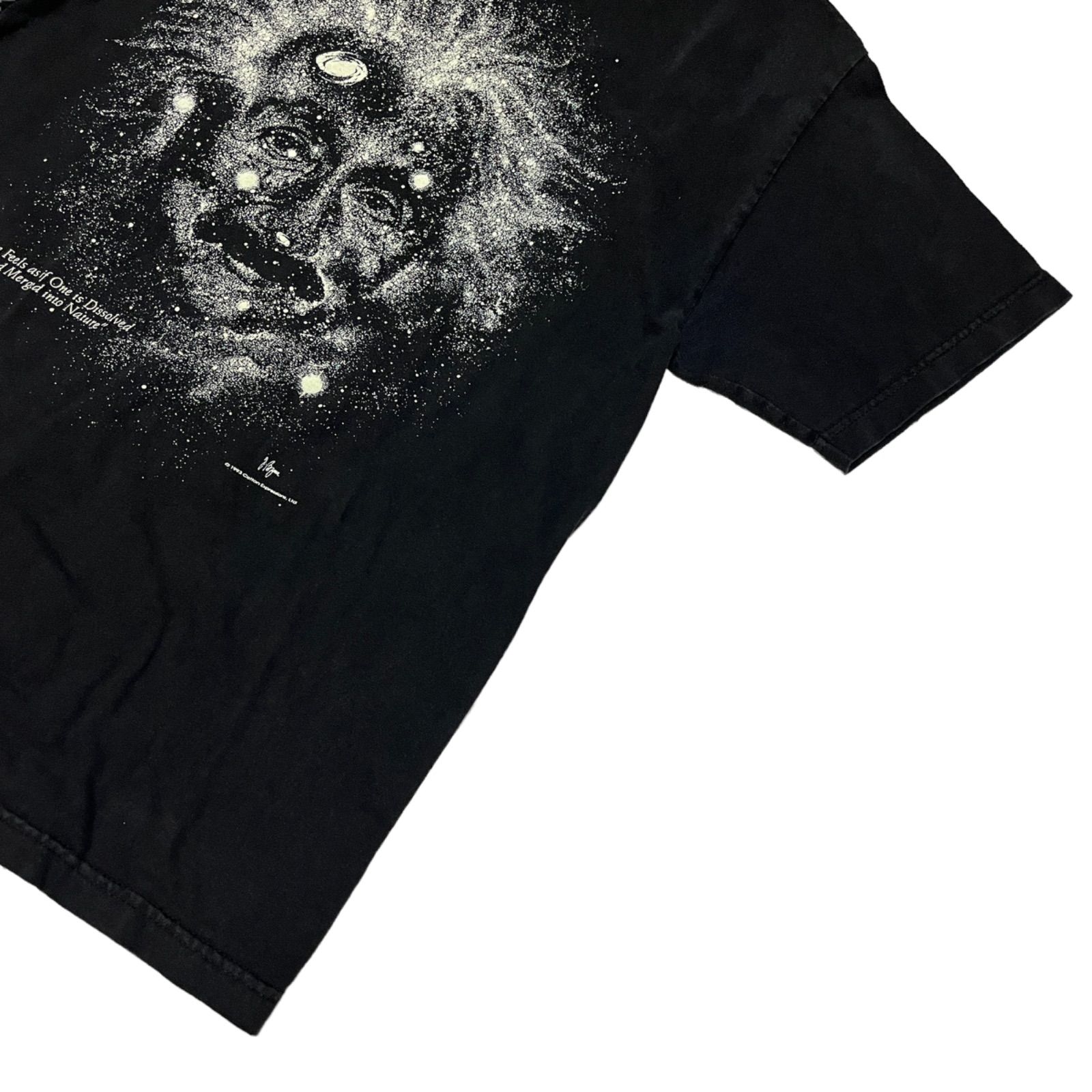 【Einstein】90s〜00s Luminous print T Shirt X-Large "Einstein"