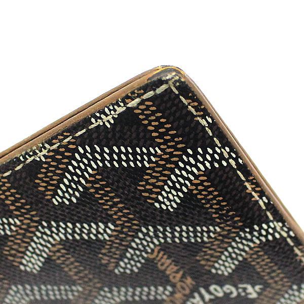 GOYARD マネークリップ 二つ折財布 ブラウン | brandfire.ba