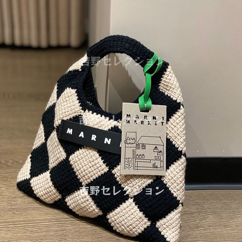 新品、未使用 MARNI MARKET DIAMOND マルニマーケット ファッション 