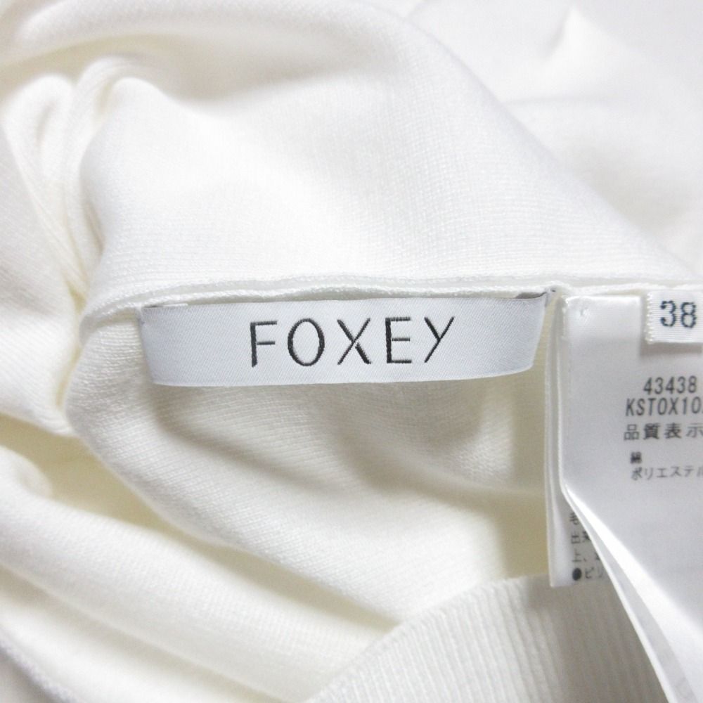 美品 FOXEY フォクシー オンライン完売サイズ Knit Top Vera
