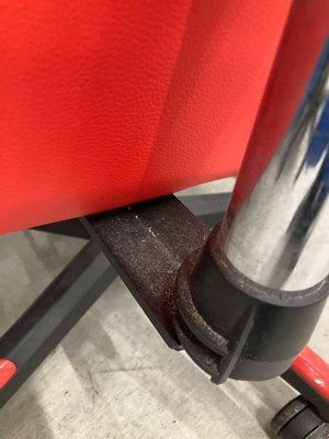 レッド ゲーミングチェア