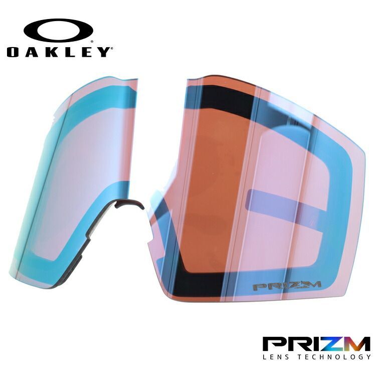 オークリー スノーゴーグル用交換レンズ フォールラインXL プリズム OAKLEY FALL LINE XL 103-131-002 平面レンズ ダブルレンズ 曇り止め スポーツ スノーボード スキー 紫外線 UVカット 雪 冬 ブラン