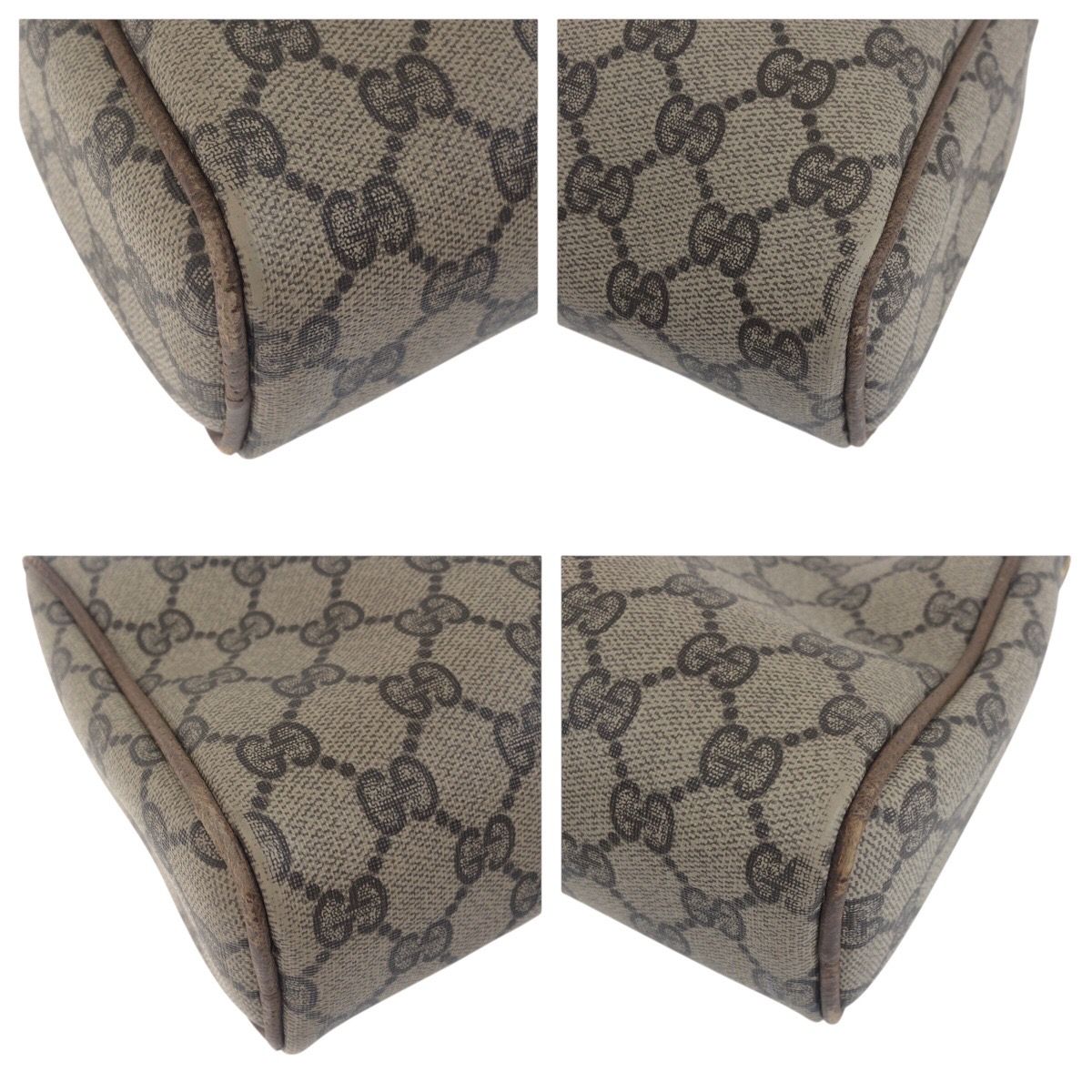 ✨美品✨GUCCI シェリーライン GG クラッチバッグ ベージュ レザー ロゴ GUCCI シェリーライン クラッチバッグ GG ベージュ レザー