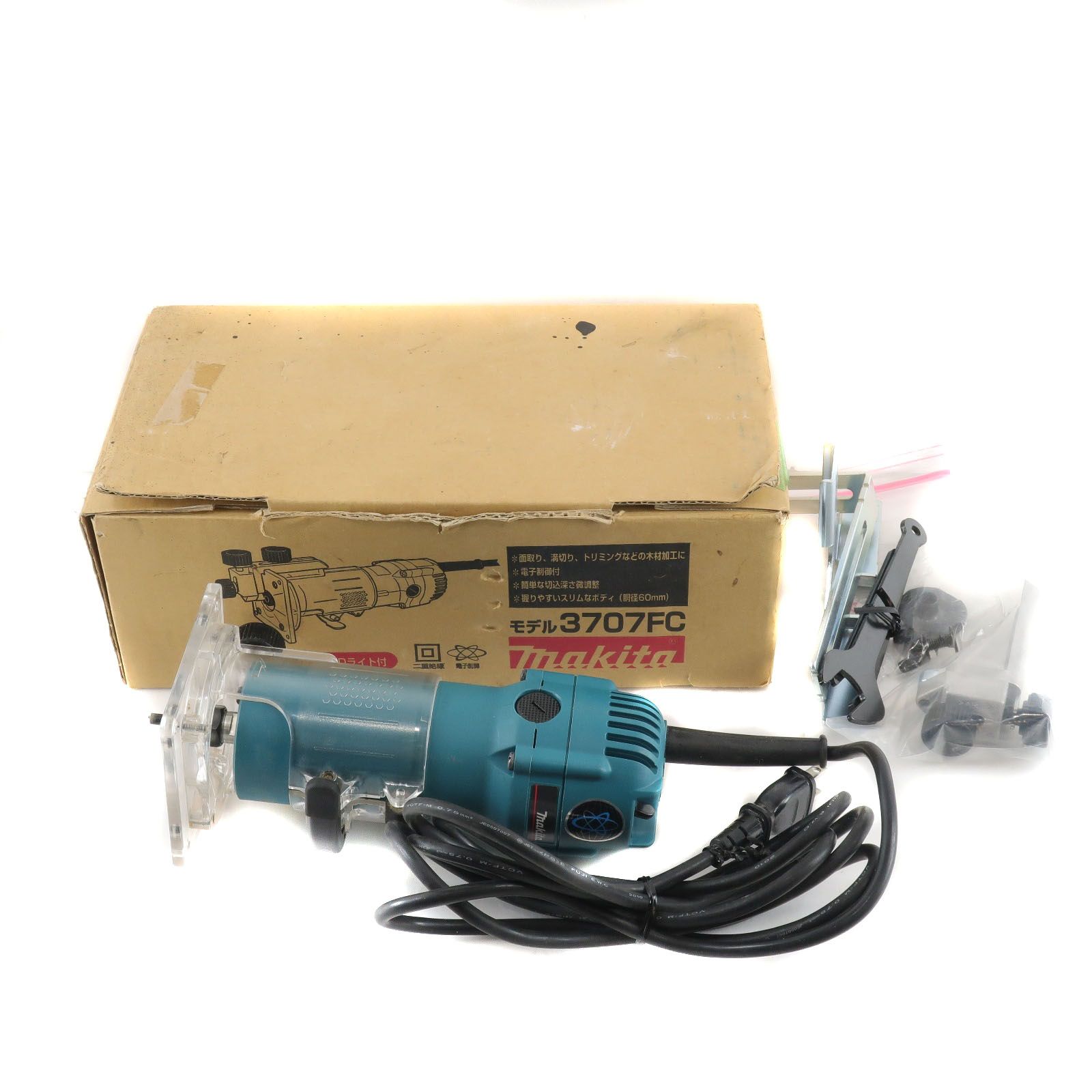 makita マキタ 6ｍｍ 電子トリマ 3707FC ユニセックス ドライバドリル