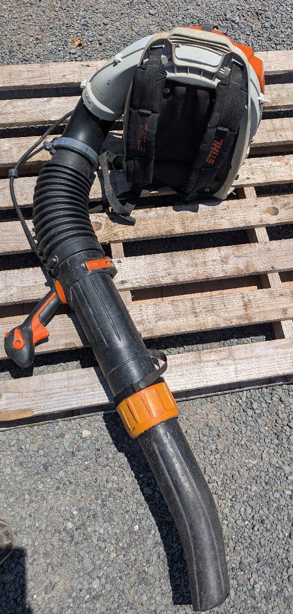 鹿児島発 スチール 2サイクルエンジンブロワー BR450