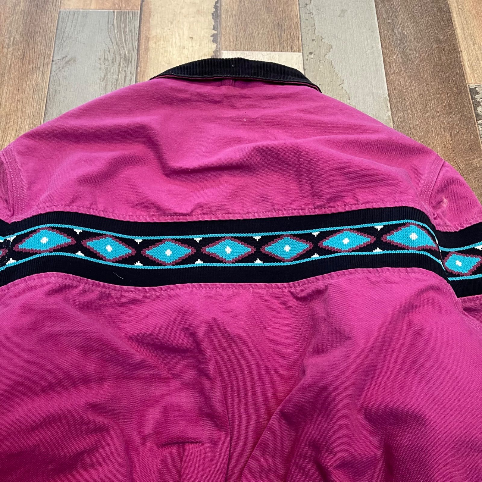 80s carhartt ネイティブ柄 サンタフェジャケット - メルカリ