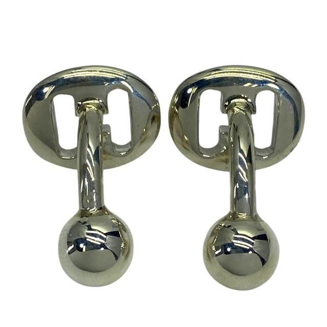 エルメス Hカフスボタン HERMES（エルメス） 美品 HERMES Hロゴ カフス カフスボタン