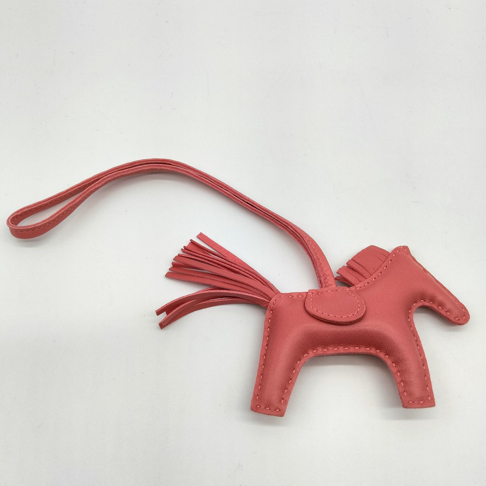 ✨美品✨HERMES エルメス ロデオチャーム バッグチャーム ローズアザレ